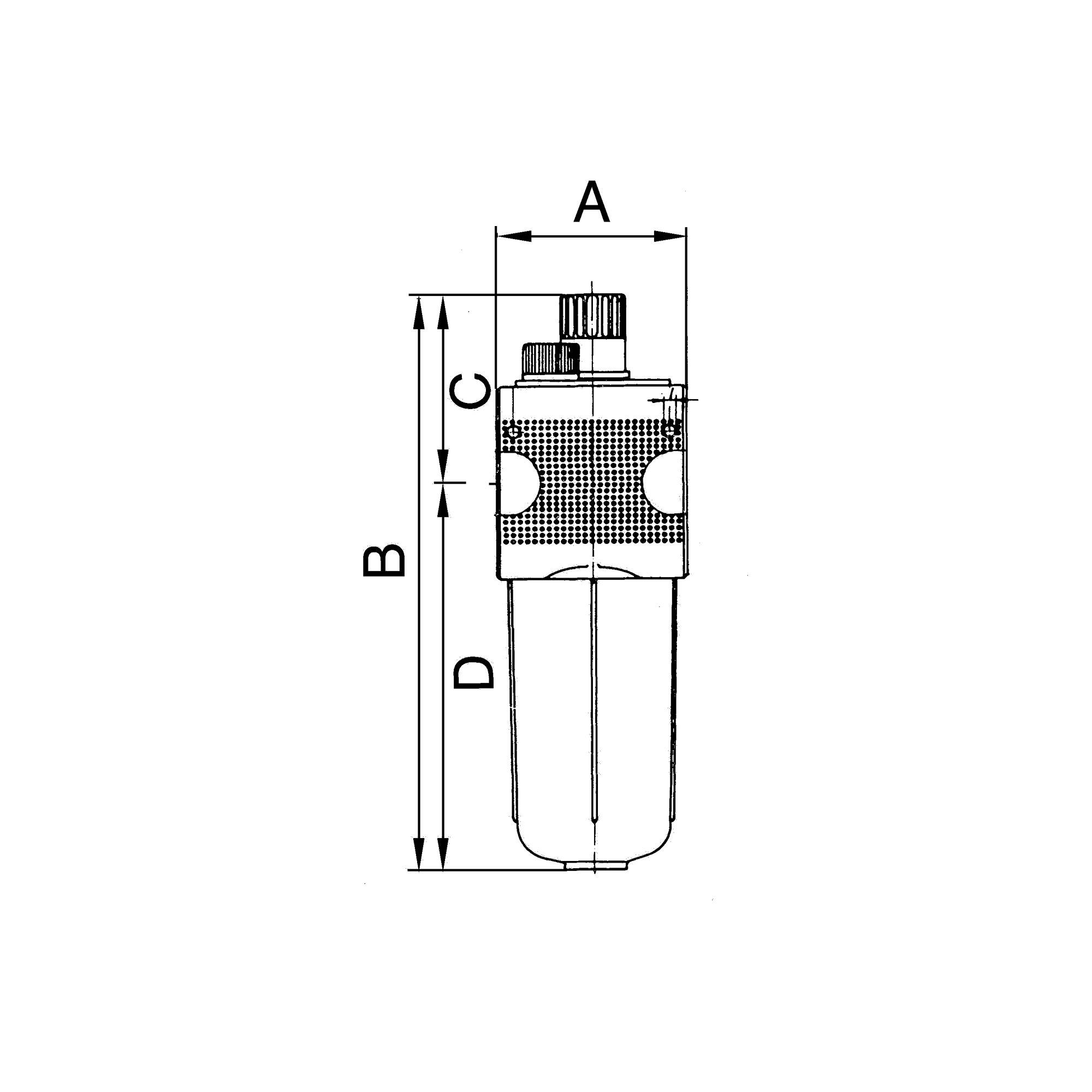 RIEGLER Nebelöler »multifix« mit Polycarbonatbehälter und Schutzkorb, BG 1, G 3/8, Eingangsdruck max. 16 bar, Med.-Umgeb-2
