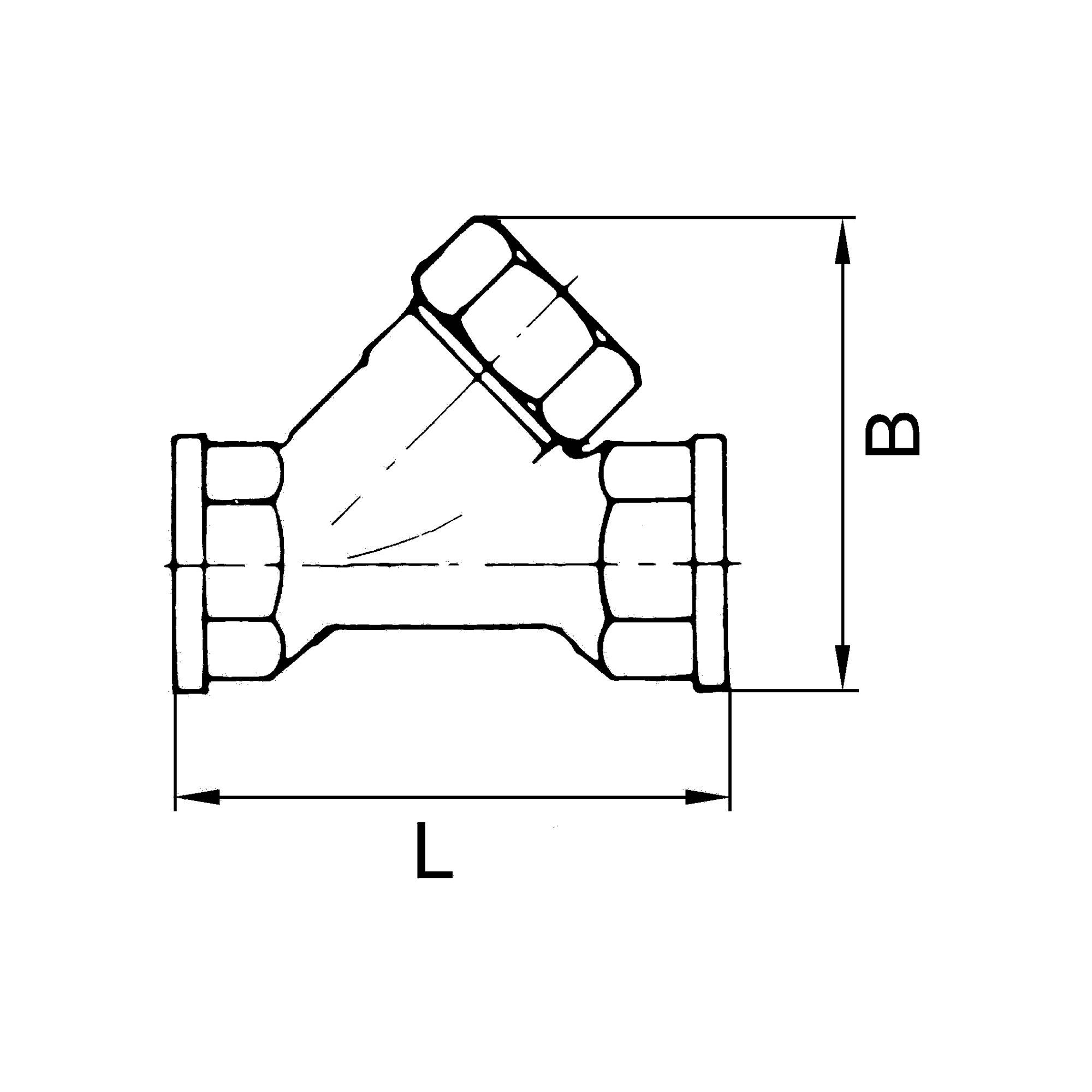 RIEGLER Rückschlagventil, Durchgangsform, Edelstahl 1.4404, Betriebstemp. -10 °C bis 150 °C, G 1/8, PN max. 10 bar, Öffn-1