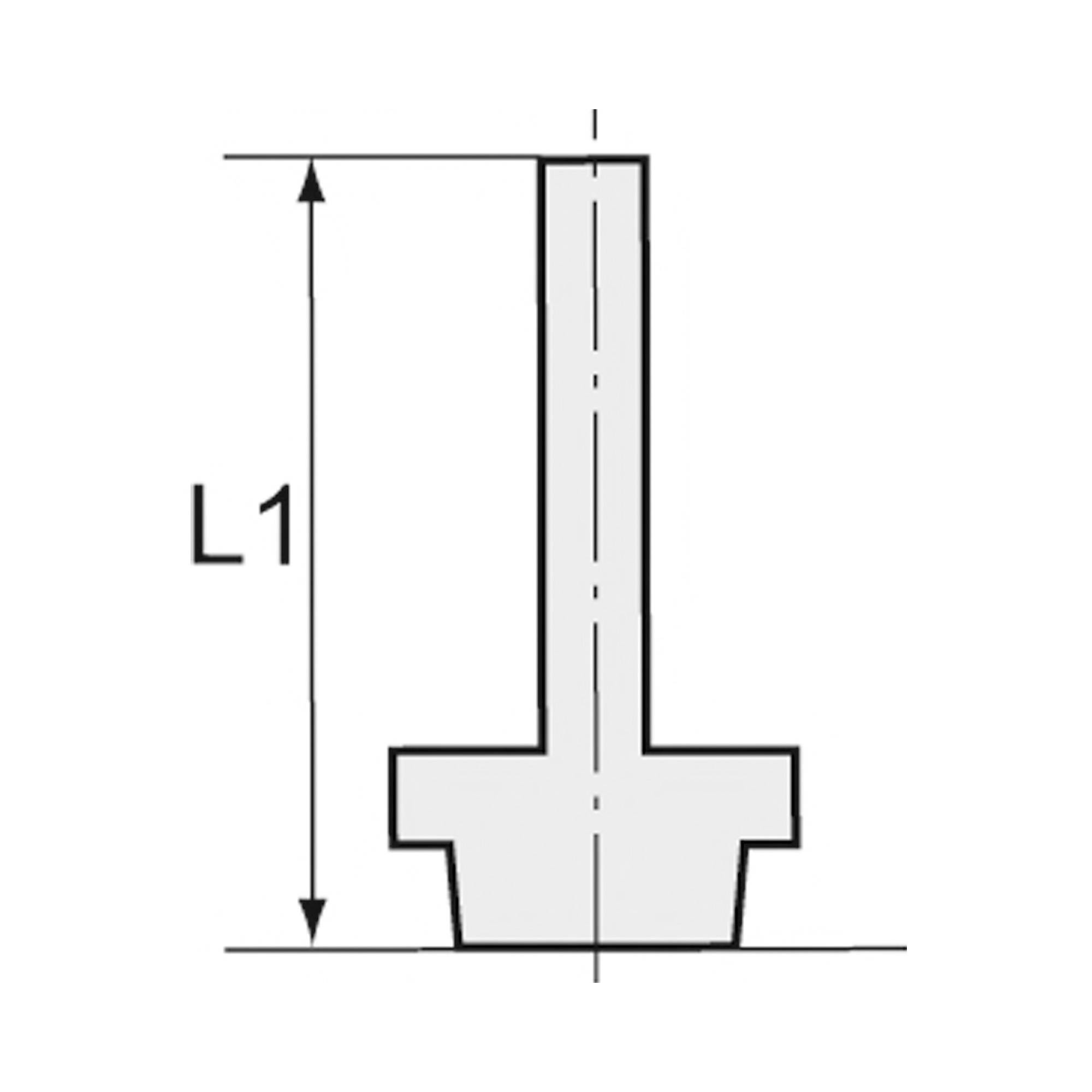 RIEGLER Gewinde-Stecknippel »click-clock«, G 1/2 a., für Schlauch-Außen-Ø 14 mm, Arbeitsdruck -0,99 bis 16 bar, Messing-2