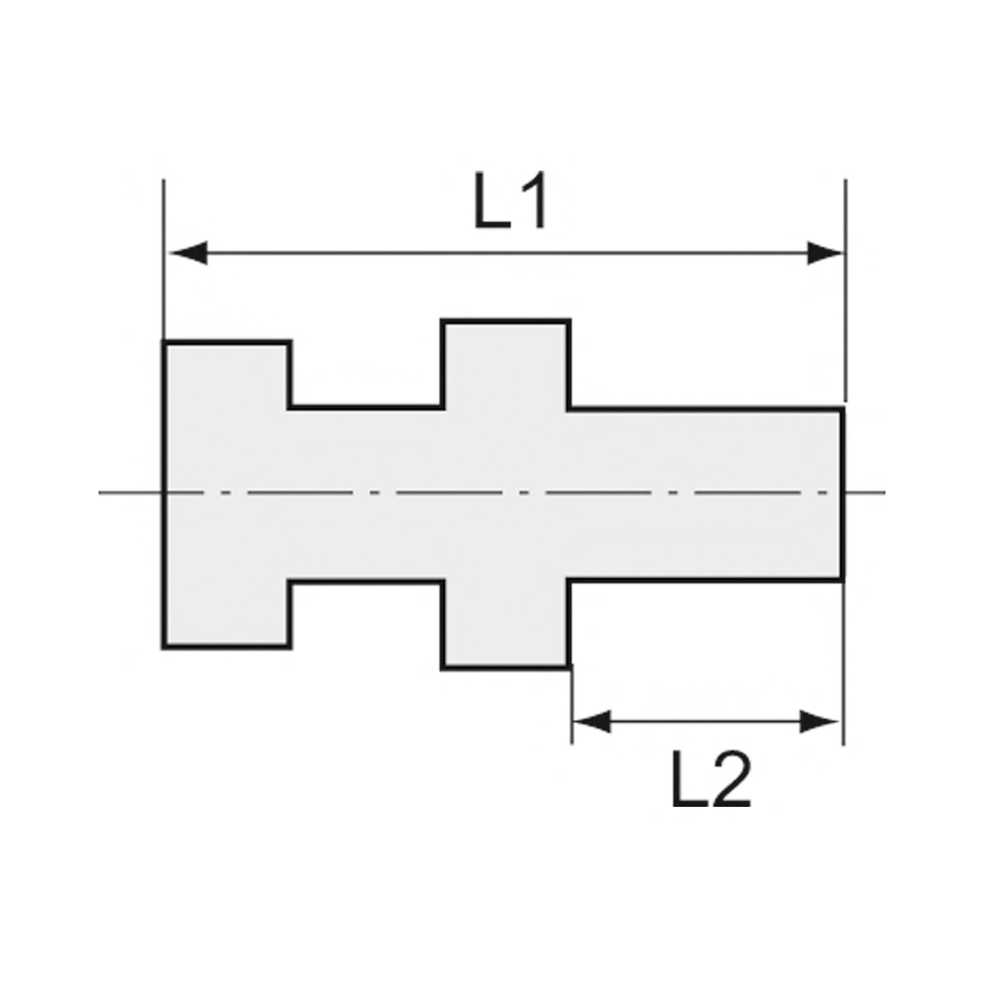 RIEGLER Gerade Einschraubverschraubung, R 1/8, Rohr-Außen-Ø 8 mm, PN max. 100 bar, Edelstahl 1.4571. Geeignet für Druck-2