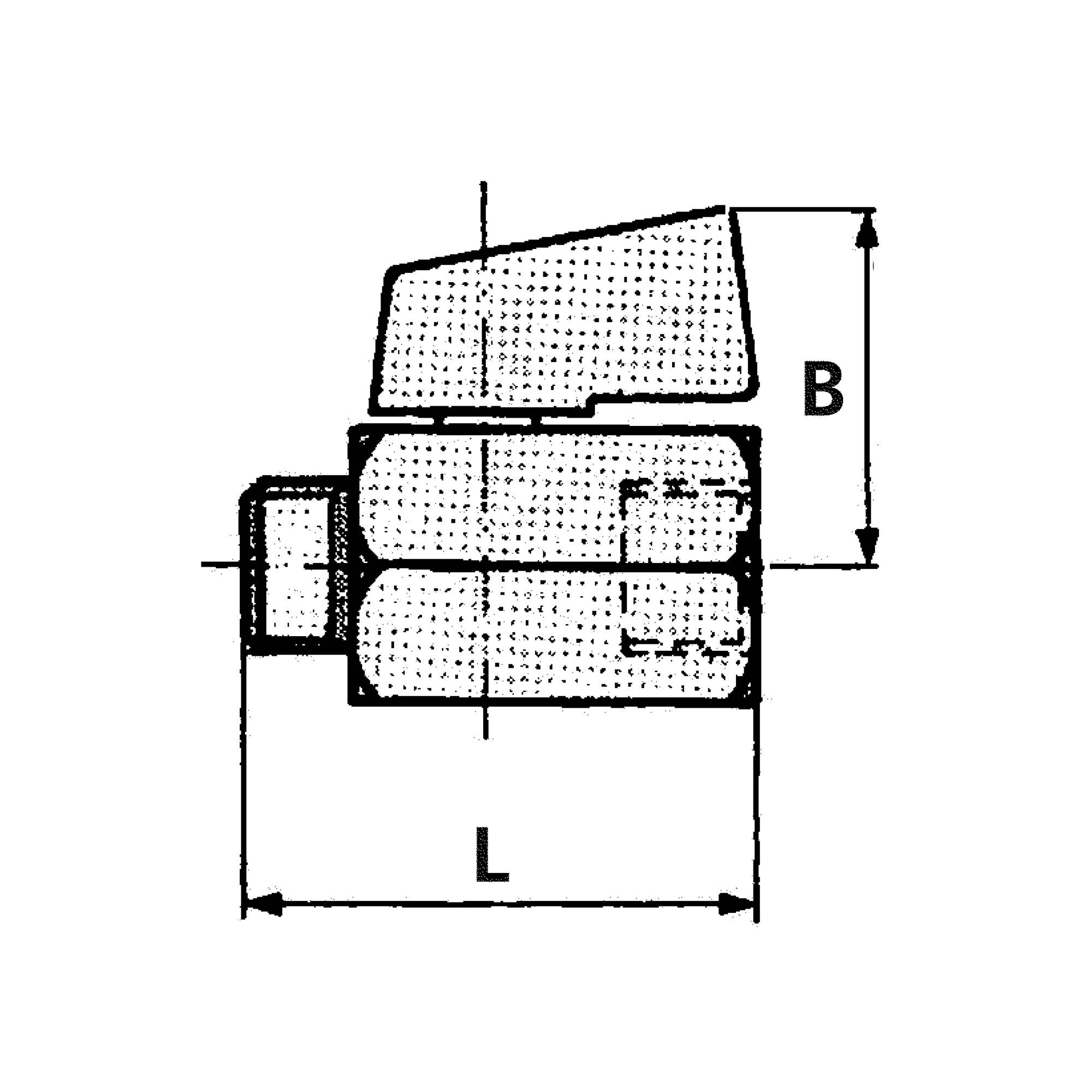 RIEGLER Mini-Kugelhahn »valve line«, MS vern., Drehgriff, Mediums-/ Umgebungstemp. -20 °C bis 90 °C, G 3/8 IG, DN 10, PN-2