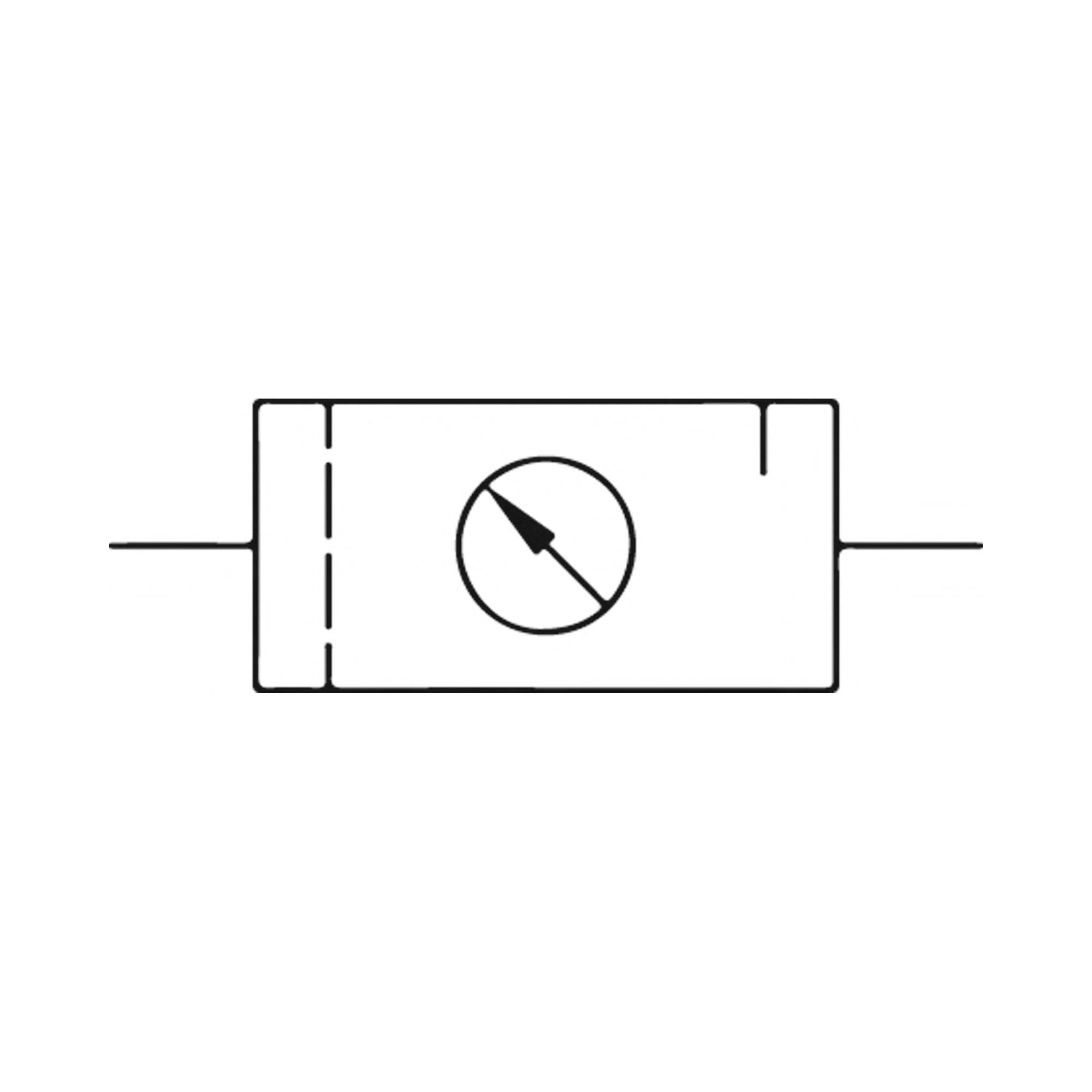 Symbolbild für RIEGLER Wartungseinheit 2-tlg. »FUTURA«, PC-Behälter, Schutzkorb und Manometer, BG 4, G 3/4, Regelbereich 0,5-16 bar, Ko