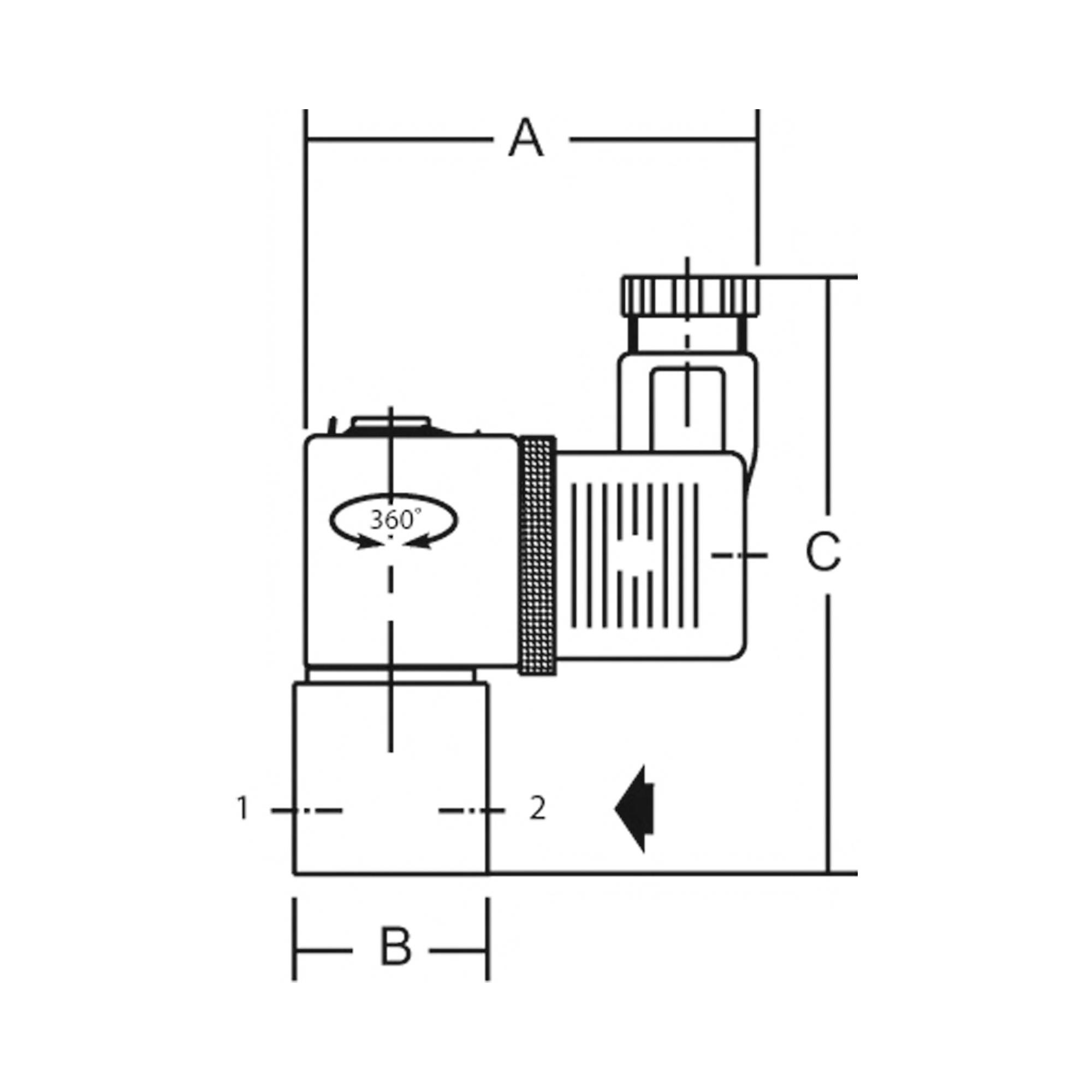 WIKA Differenzdruckmanometer mit 2 Parallelzapfenanschlüsse radial unten, G 1/2, Typ 711.12, Güteklasse 1,6, Messber. 0--1