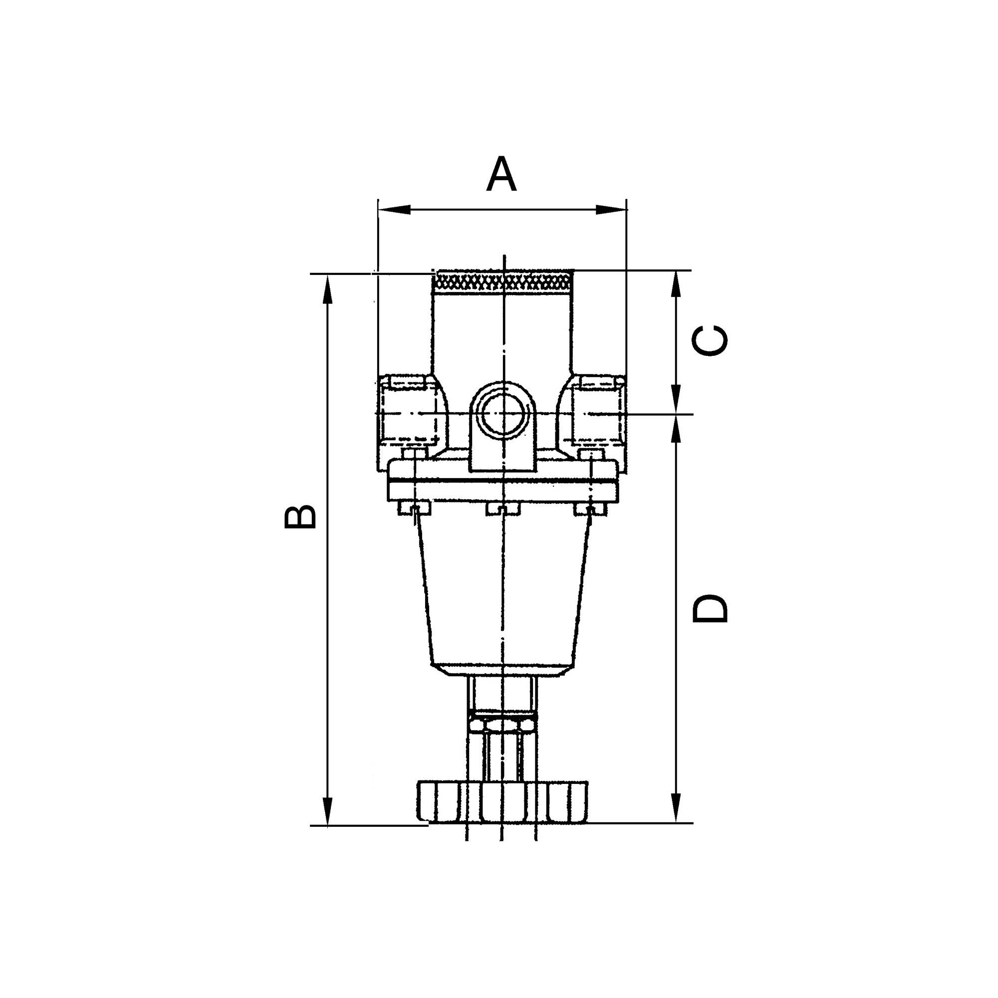 RIEGLER Druckregler »Standard«, inkl. Manometer, BG 1, G 3/8, PE max. 16 bar, Mediumstemperatur max. 60 °C, Regelbereich-2