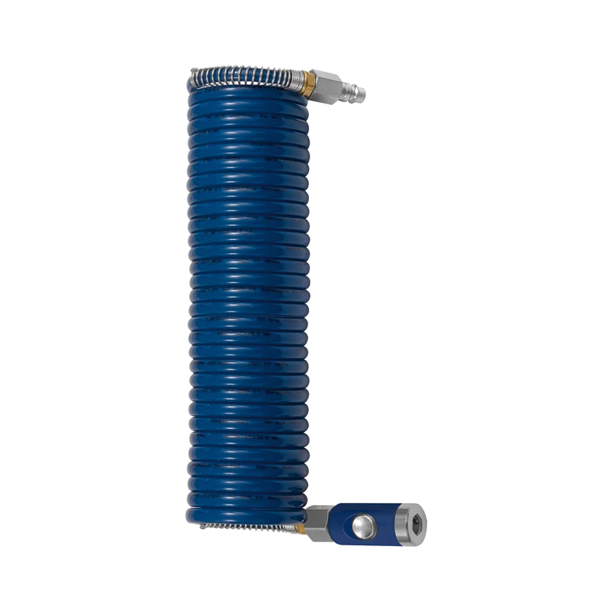 RIEGLER Spiralschlauch-Kupplung-Set, Sicherheitskupplung NW 7,4, Nylon 11 PA, Schlauch-ø 9,5x7,9, PN bei 23 °C max. 12 b-0