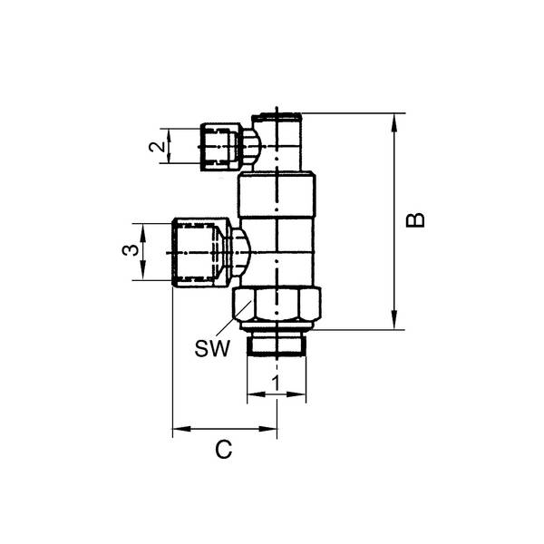 RIEGLER Nippel für Kupplungen NW 5, Edelstahl 1.4305, G 1/4 IG, SW 17, Betriebsdruck 0 - 35 bar, Mediums-/Umgeb.temp. -1