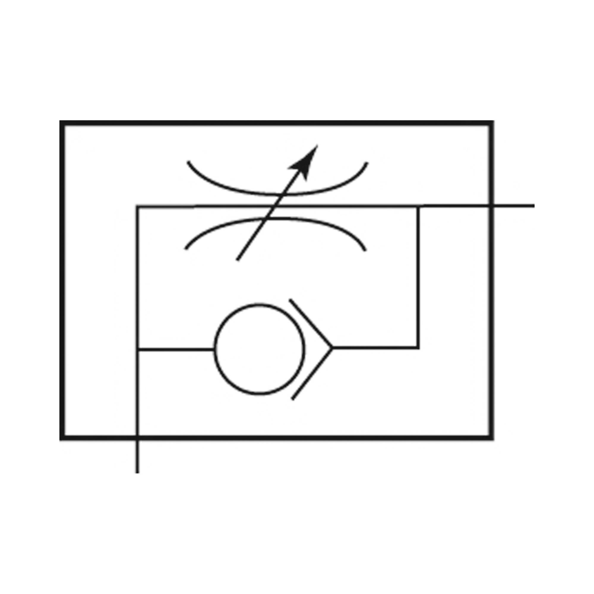 Symbolbild für RIEGLER Gerade Einschraubverschraubung »value line«, G 1/8 a., für Schlauch-Außen-Ø 6 mm, Arbeitsdruck -0,98 bis 16 bar,