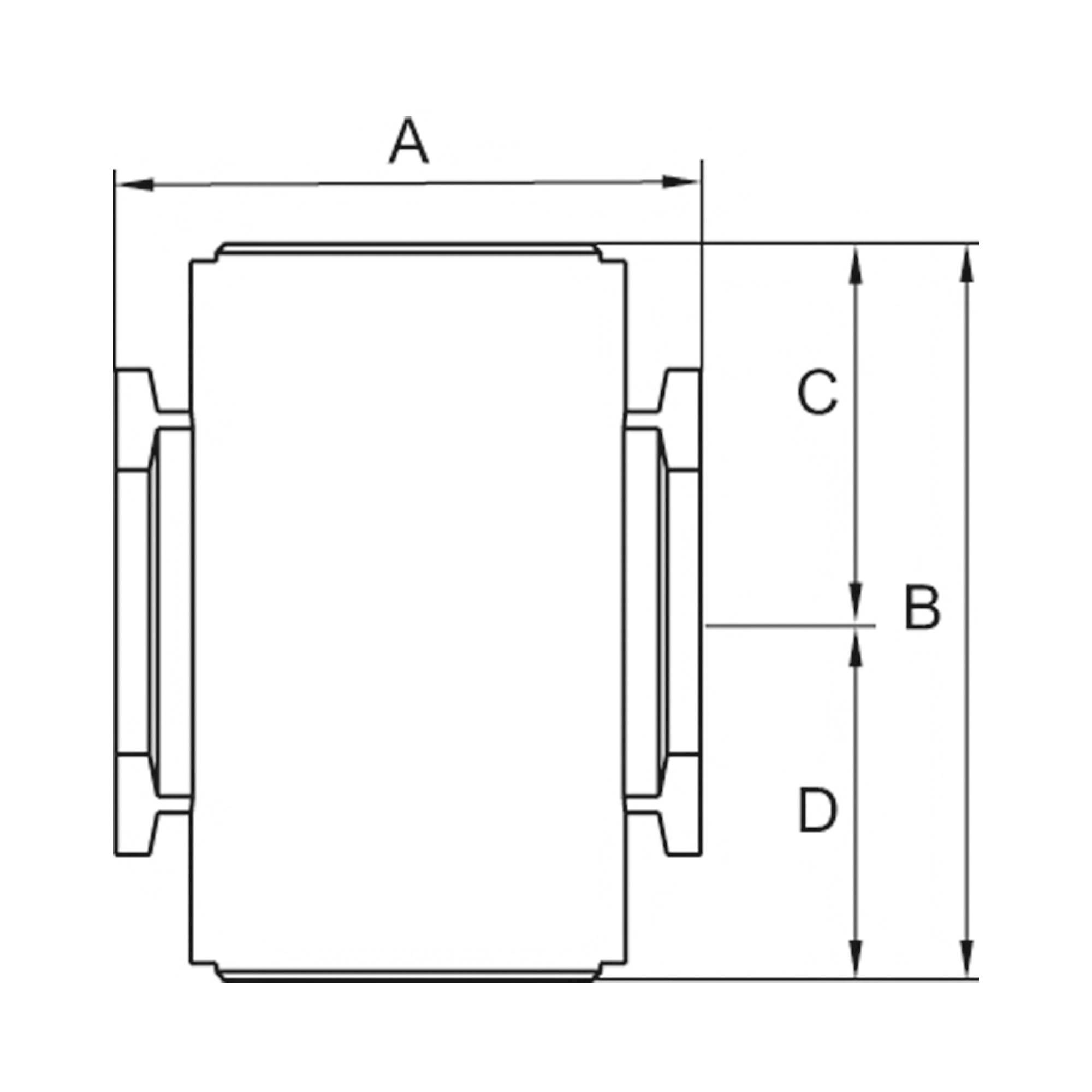 RIEGLER Verteiler »G-mini«, mit 2 Abgängen, BG 200, G 1/4, Eingangsdruck 0 - 9 bar, Mediums-/Umgebungstemperatur max. 70-2