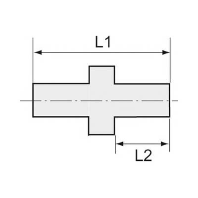 RIEGLER Gerade Einschraubverschraubung, G 1/8 a., für Schlauch 4/6 mm, SW 14, Arbeitsdruck max. 10 bar (20 °C) / max. 1-2