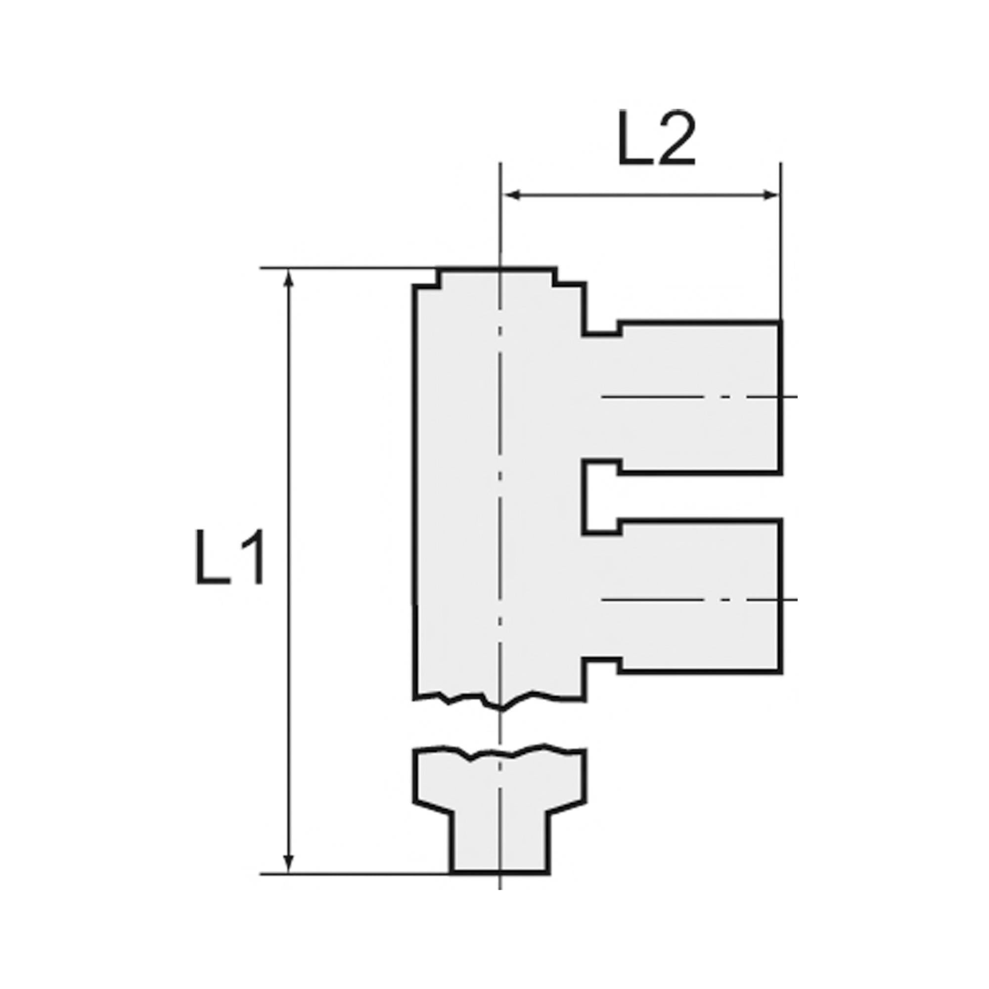 RIEGLER L-Mehrfachverteiler 2-fach »click-clock«, drehbar, G 1/4 a., für Schlauch-Außen-Ø 6, Arbeitsdruck -0,99 bis 16 b-2