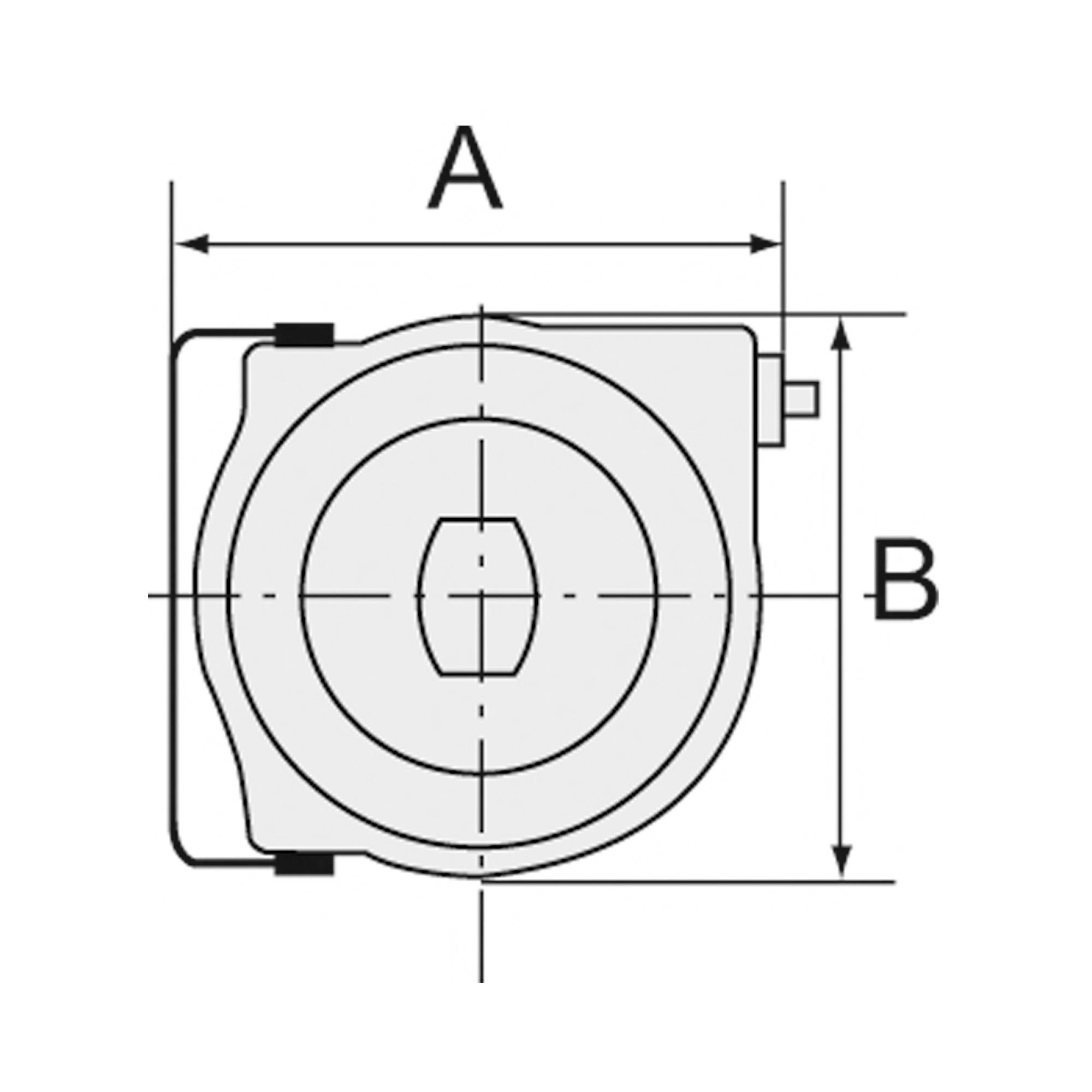 RIEGLER Elektro-Kabelaufroller, HO5VV-F, 230 V, 50 Hz, max. 10 Ampère, Leistungsaufnahme max. 1000 W / max. 2000 W, Kabe-2