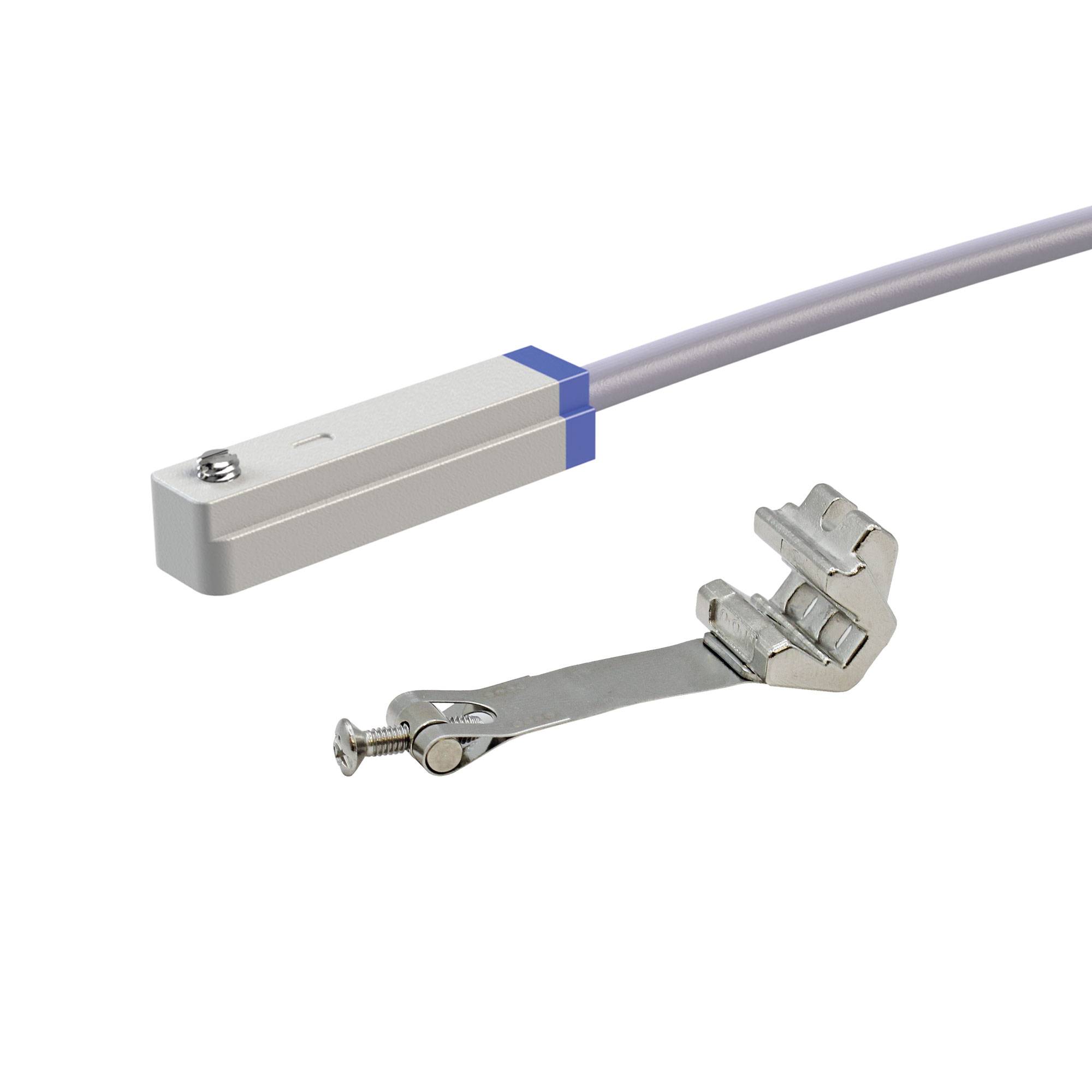 RIEGLER Sensor, Typ »CS1«, für Rundzyl. Serie »MI« und »MSI«, Kolben-Ø 12, REED, 2-Draht, M8-Stecker, 0,5 m Kabel, NO, i-0