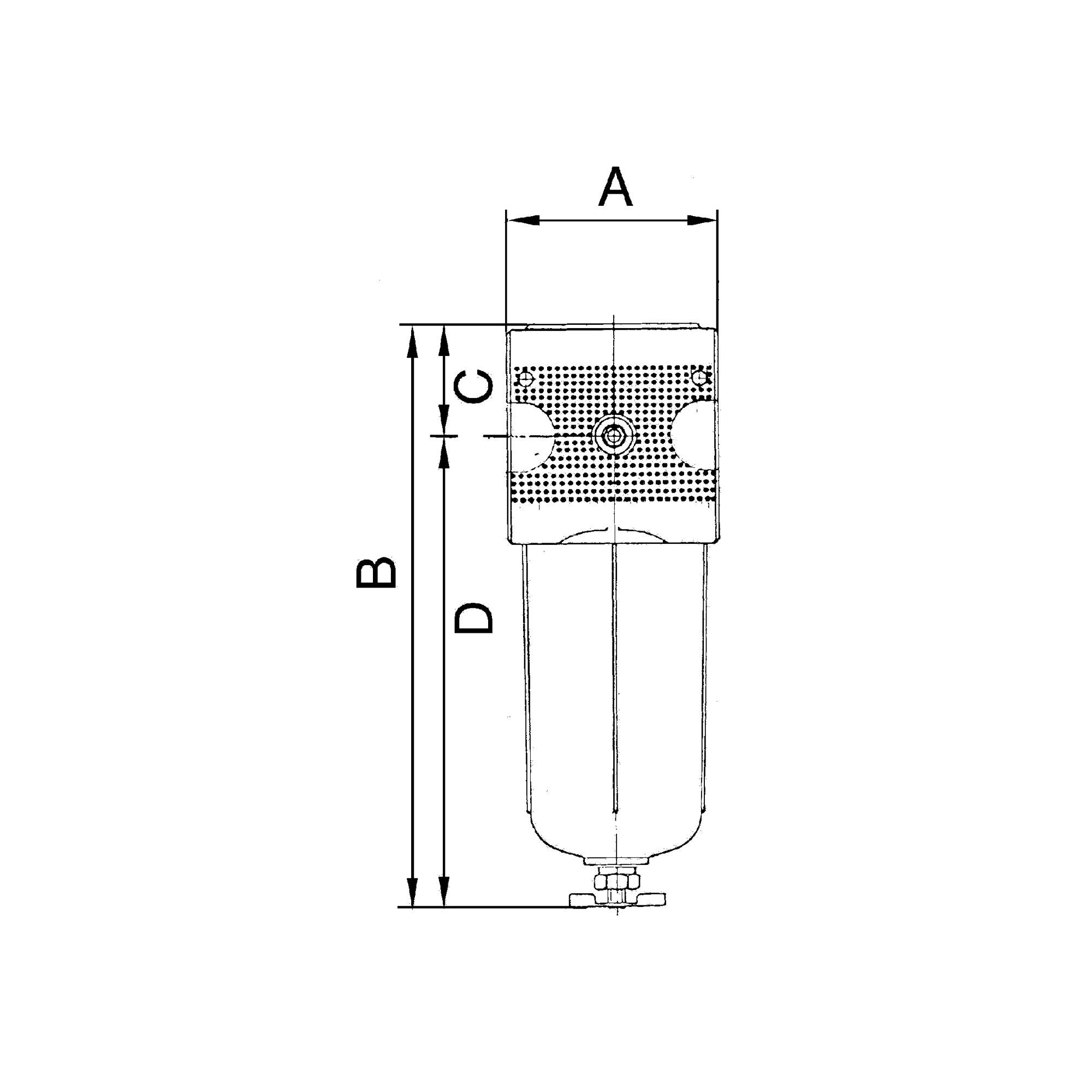 RIEGLER Filter »multifix« mit Polycarbonatbehälter, 5 µm, BG 3, G 1/2, PE max. 16 bar, Mediums-Umgebungstemp. max. 60 °C-2
