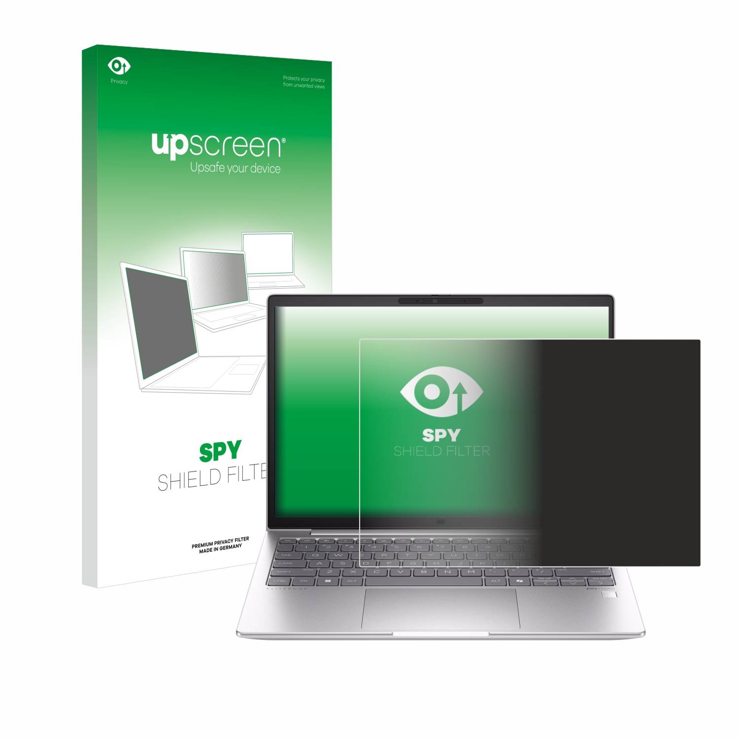 upscreen Blickschutzfilter für HP EliteBook 630 G11 Blaulichtfilter Sichtschutz Privacy Anti Spy abnehmbar-0