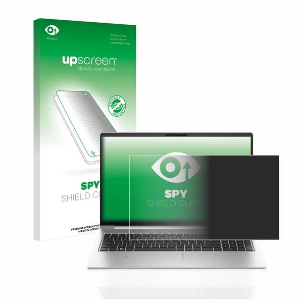 upscreen Blickschutzfolie für HP ProBook 450 G10 Anti-Spy Privacy Blaulichtschutz Sichtschutzfolie