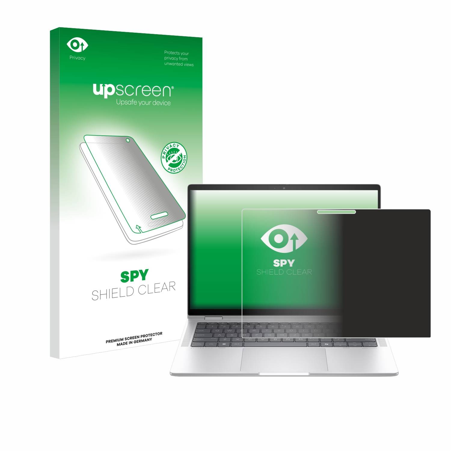 upscreen Blickschutzfolie für HP EliteBook x360 1040 14 G11 2-in-1 Anti-Spy Privacy Blaulichtschutz Sichtschutzfolie-0