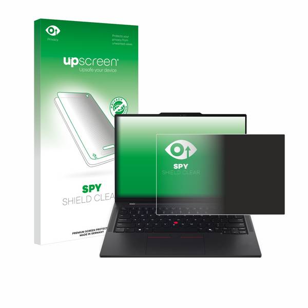 upscreen Blickschutzfolie für Lenovo ThinkPad T14s Gen 6 Anti-Spy Privacy Blaulichtschutz Sichtschutzfolie