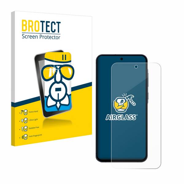 BROTECT Schutzglas für Samsung Galaxy A55 5G Schutzfolie Panzer Folie Glas Display Schutz klar