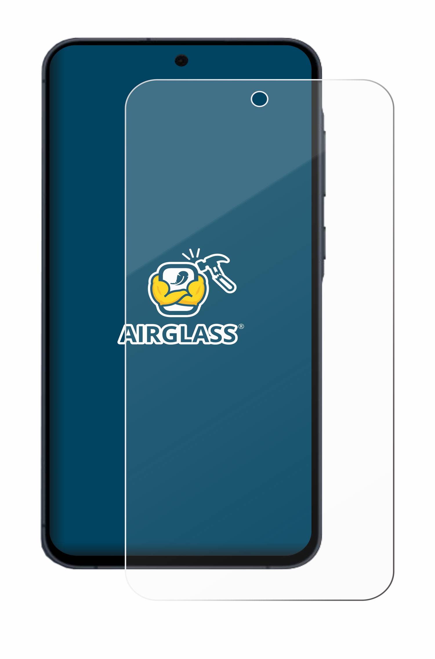 BROTECT Schutzglas für Samsung Galaxy A55 5G Schutzfolie Panzer Folie Glas Display Schutz klar-4
