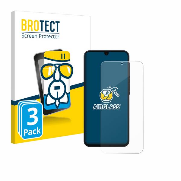 3x BROTECT Schutzglas für Samsung Galaxy A16 4G / A17 4G Schutzfolie Panzer Folie Glas Display Schutz klar