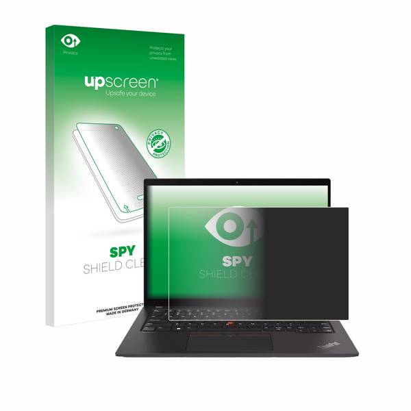 upscreen Blickschutzfolie für Lenovo ThinkPad T14s Gen 4 Anti-Spy Privacy Blaulichtschutz Sichtschutzfolie