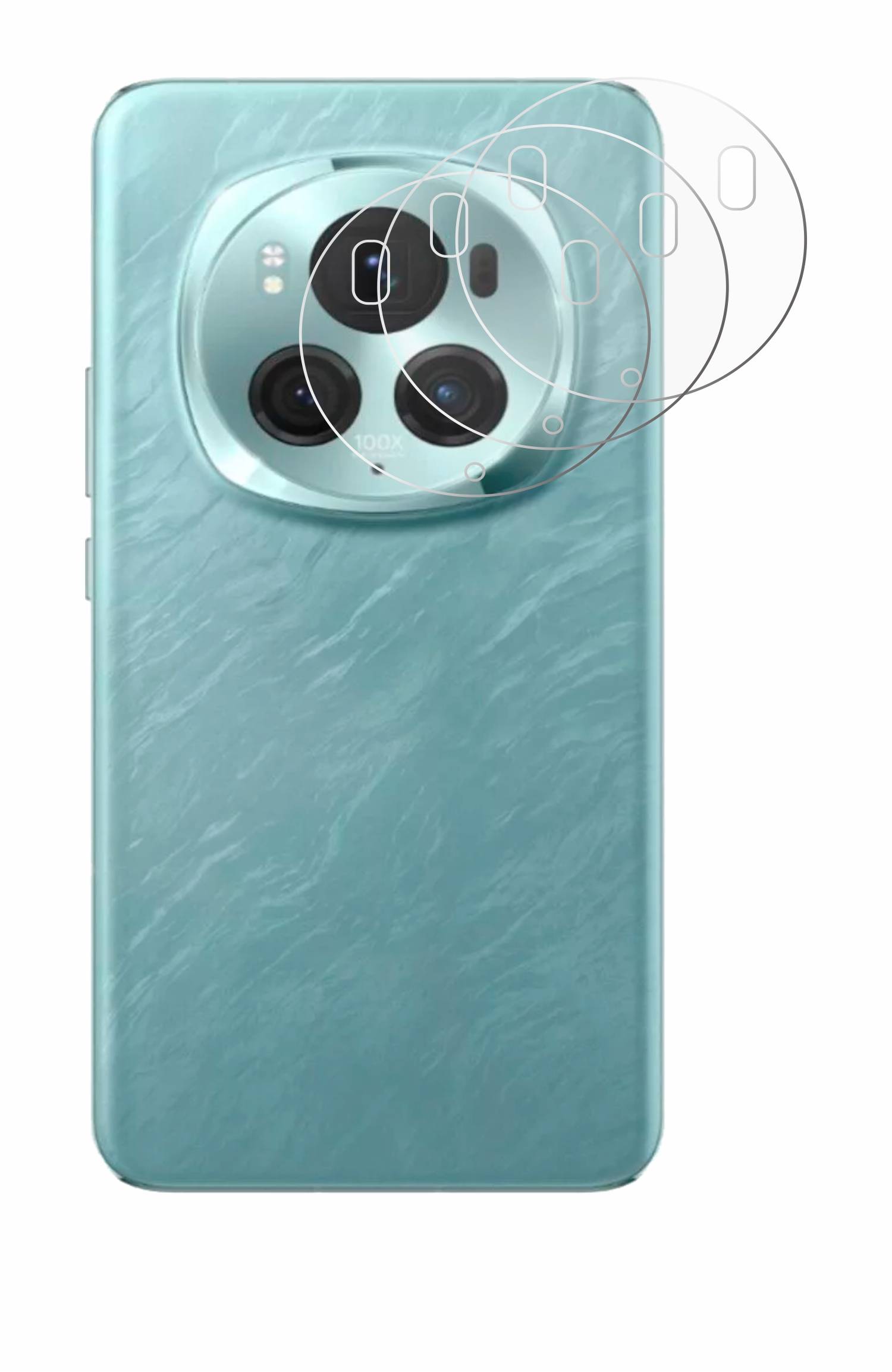6x BROTECT Schutzfolie für Honor Magic 6 Pro (NUR Kameraschutz) Folie Klar Transparent-4