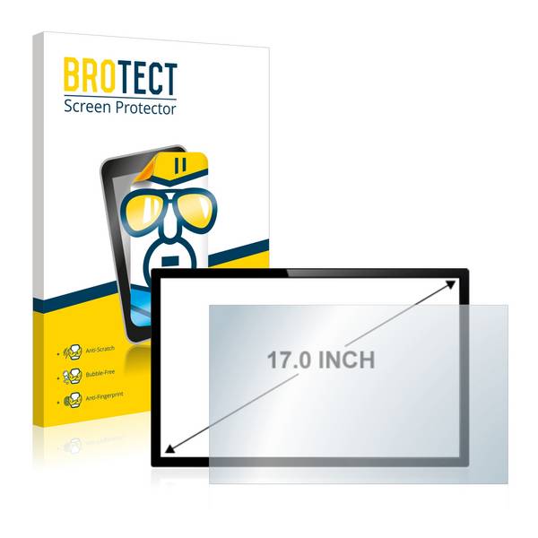 BROTECT Displayschutz-Folie für Touch-Panel PCs mit 17 Zoll Displays [341 mm x 273 mm, 4:3]
