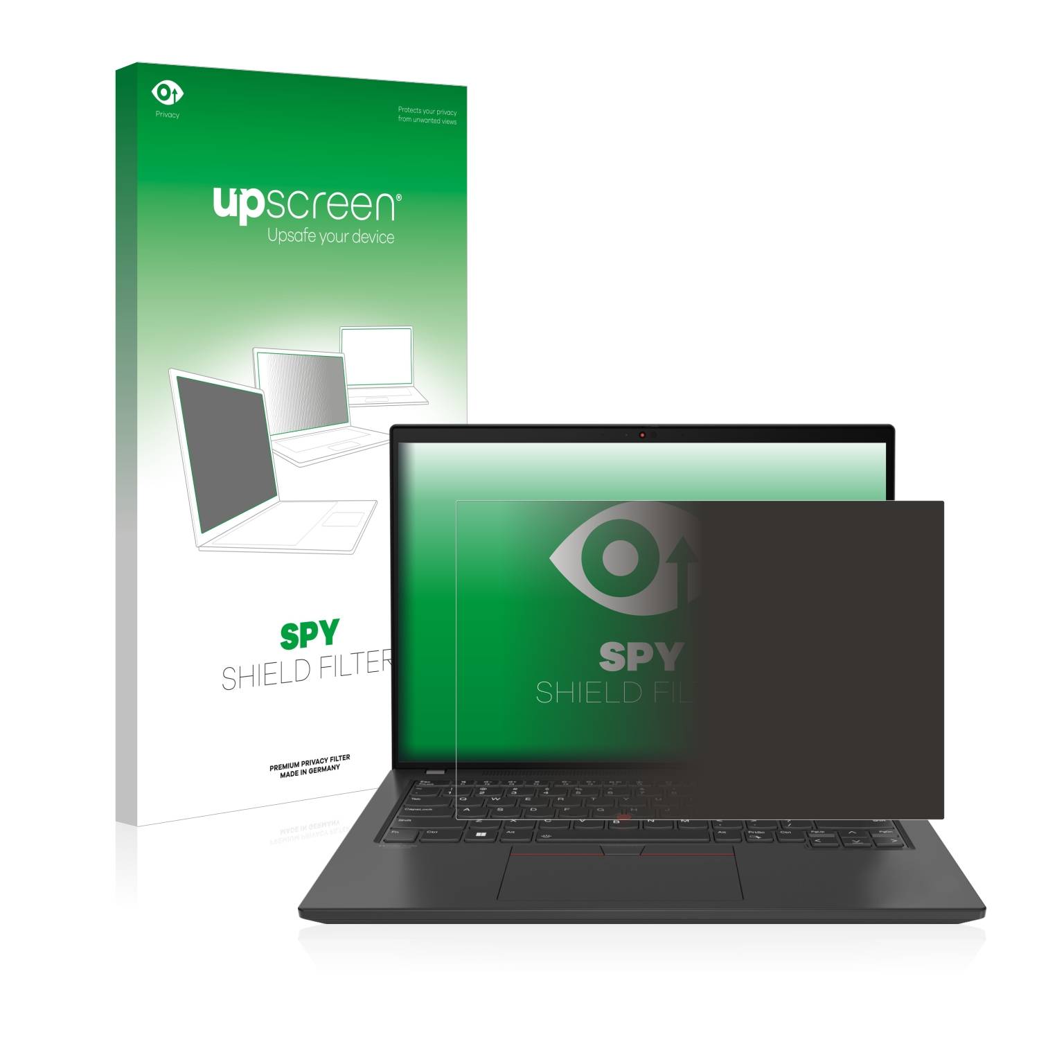 upscreen Blickschutzfilter für Lenovo ThinkPad T14 Gen 3 Blaulichtfilter Sichtschutz Privacy Anti Spy abnehmbar-0