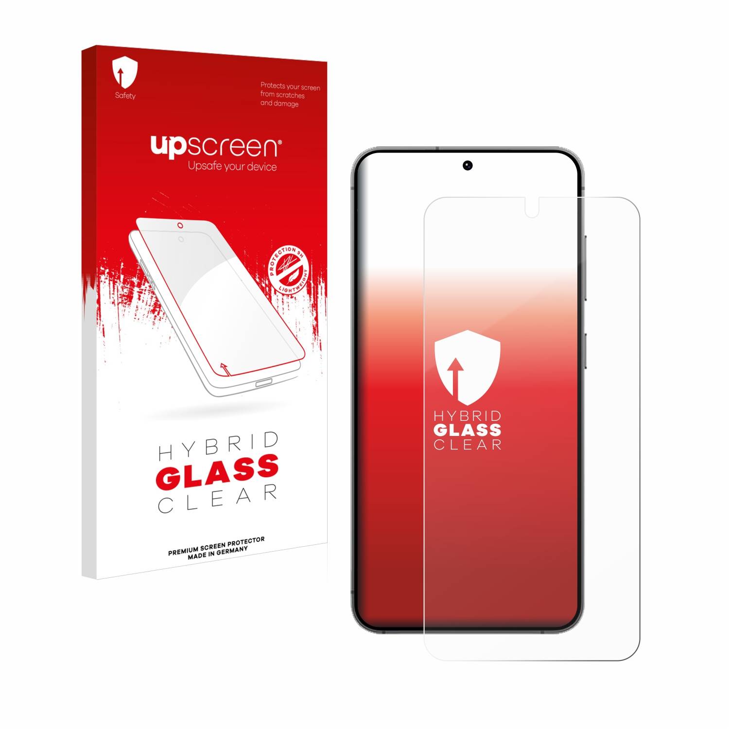 upscreen Schutzglas für Samsung Galaxy S24 / S25 Schutzfolie Panzer Folie Glas Display Schutz klar-0