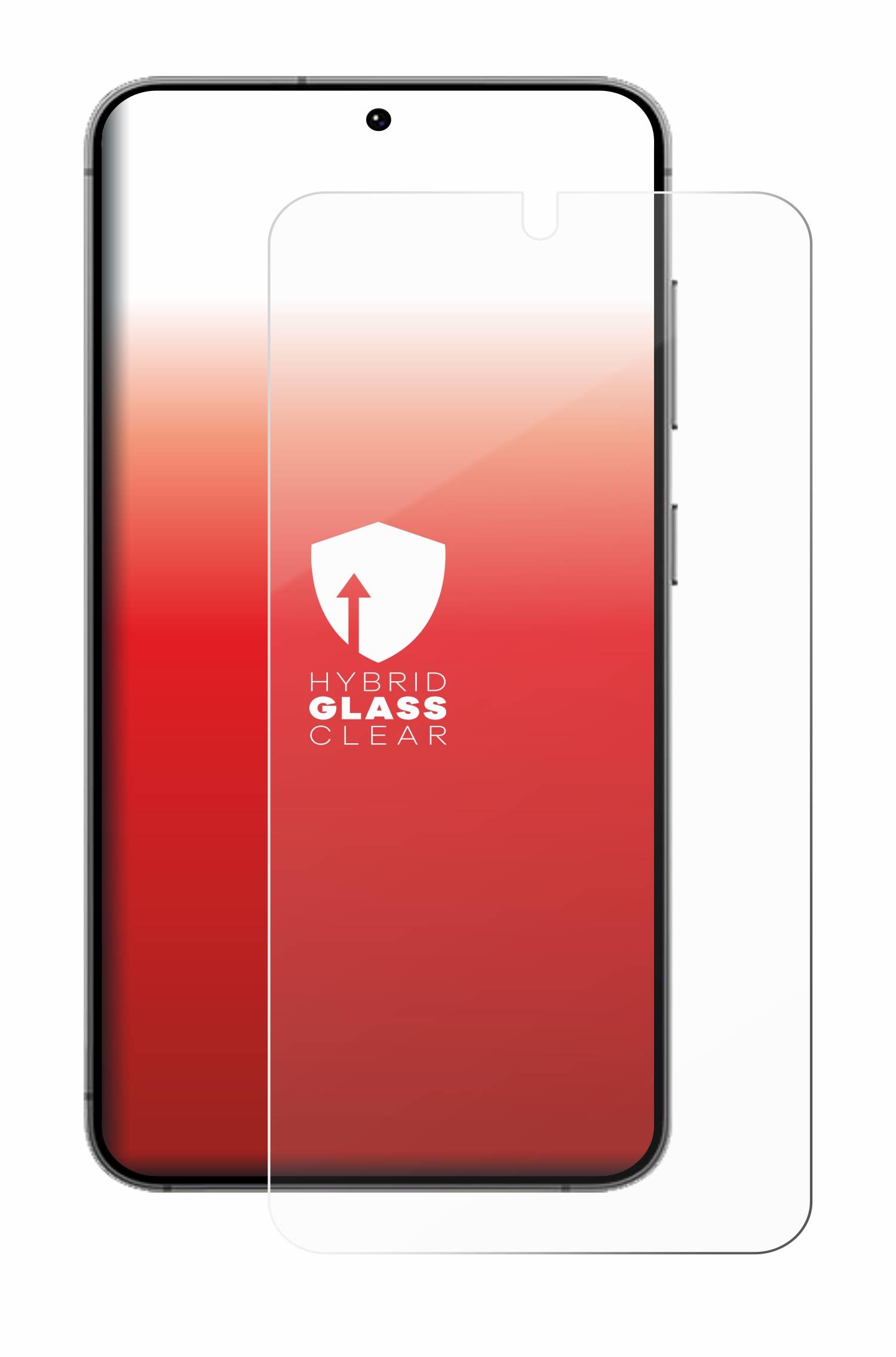upscreen Schutzglas für Samsung Galaxy S24 / S25 Schutzfolie Panzer Folie Glas Display Schutz klar-2