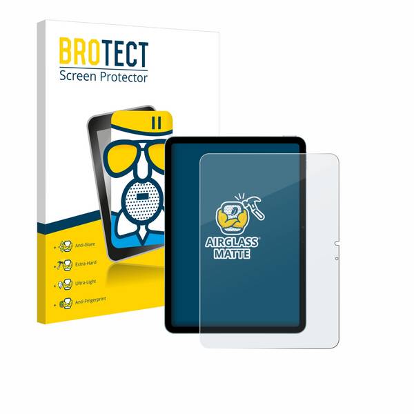BROTECT Entspiegelungs Schutzglas für Apple iPad Air 11" M2 WiFi 2024 Schutzfolie Panzer Folie Glas Schutz matt