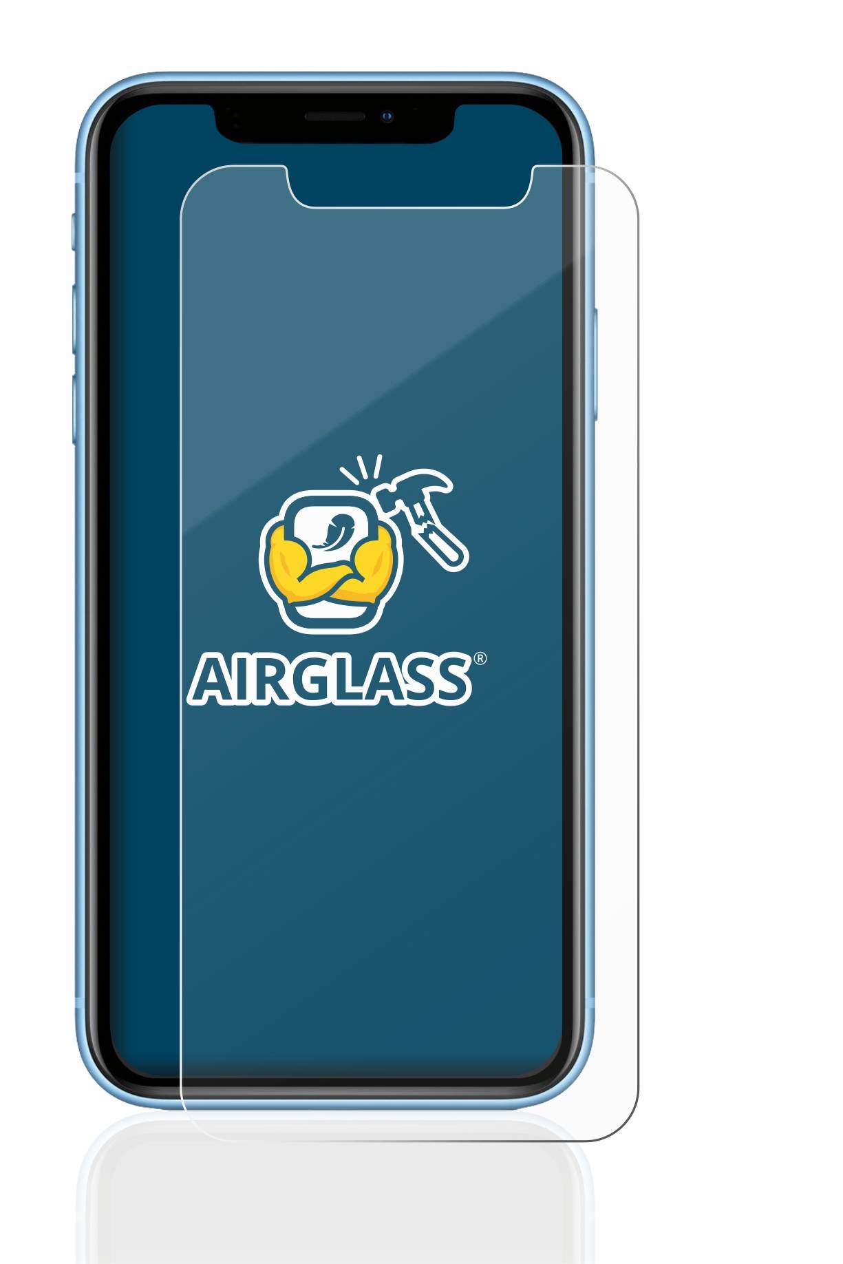 BROTECT Schutzglas für Apple iPhone XR / 11 Schutzfolie Panzer Folie Glas Display Schutz klar-4
