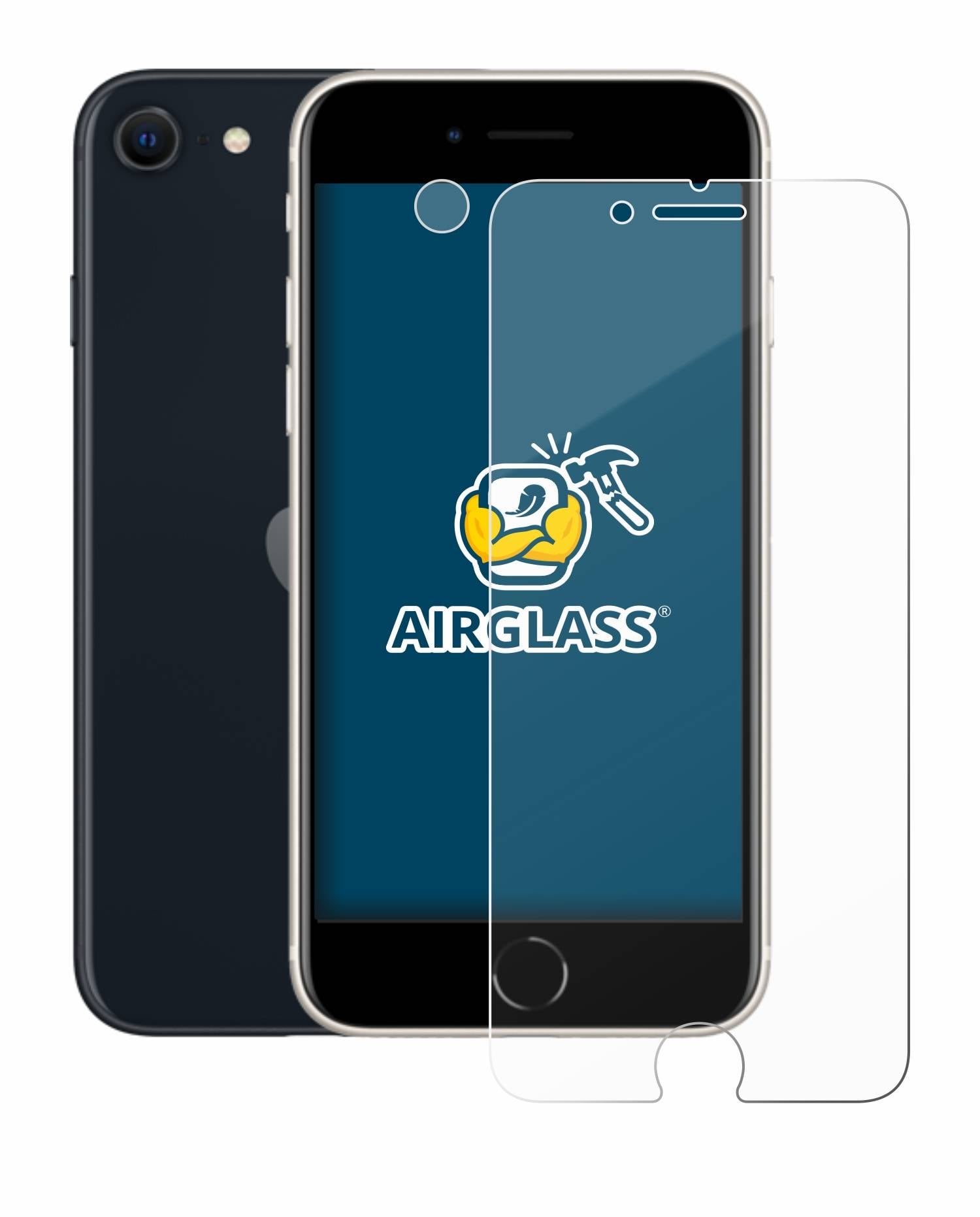 BROTECT Schutzglas für Apple iPhone SE 3 2022 (Display+Kamera) Schutzfolie Panzer Folie Glas Display Schutz klar-4