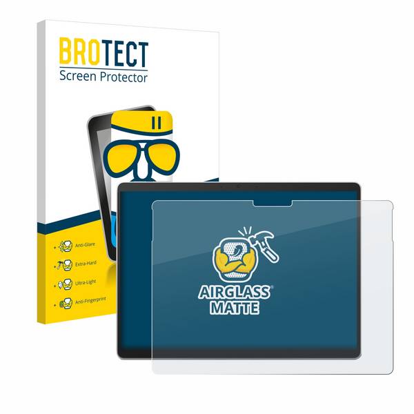 BROTECT Entspiegelungs Schutzglas für Microsoft Surface Pro 10 Schutzfolie Panzer Folie Glas Display Schutz matt
