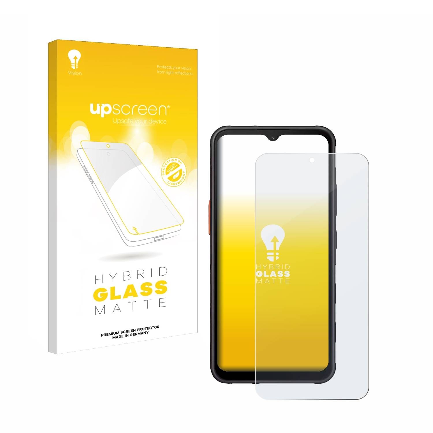 upscreen Entspiegelungs Schutzglas für Samsung Galaxy XCover 7 / 7 Pro Schutzfolie Panzer Folie Glas Display Schutz-0