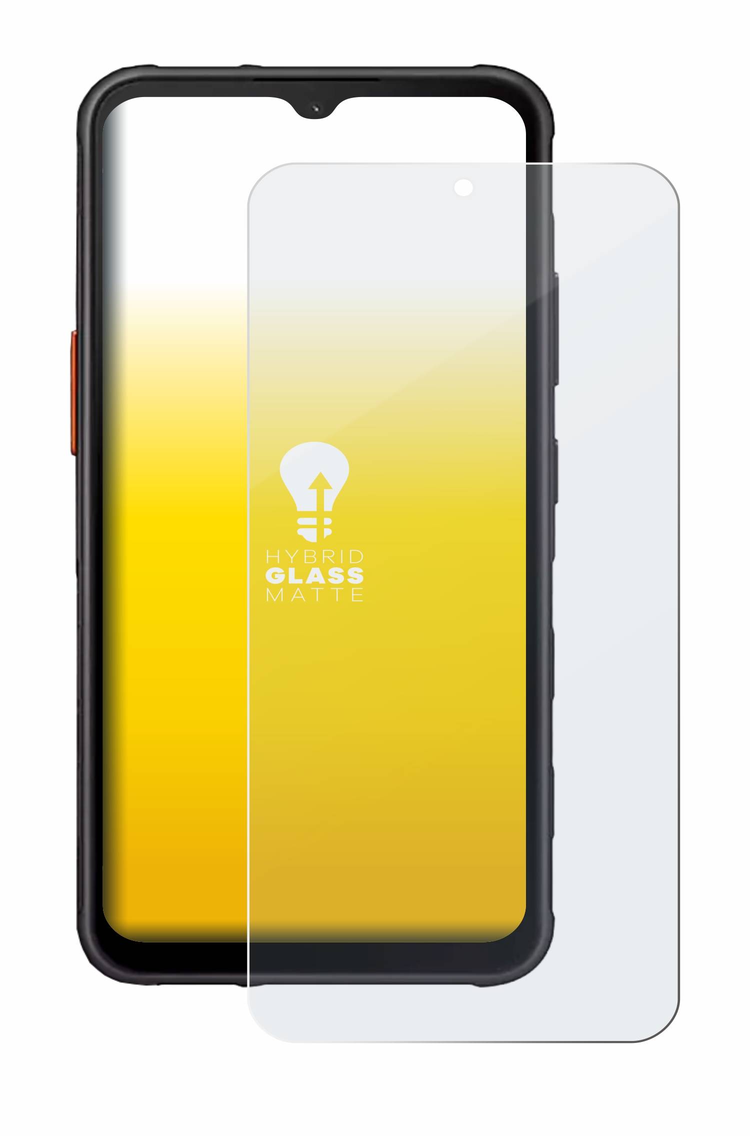 upscreen Entspiegelungs Schutzglas für Samsung Galaxy XCover 7 / 7 Pro Schutzfolie Panzer Folie Glas Display Schutz-1