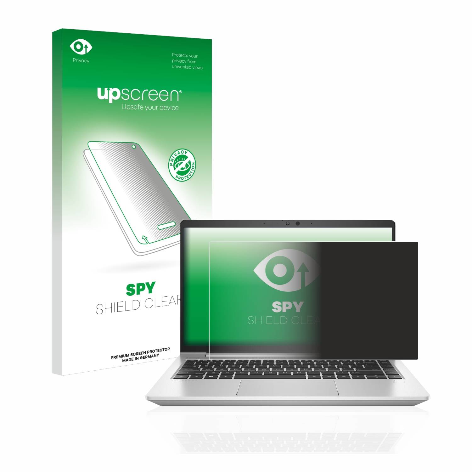 upscreen Blickschutzfolie für HP EliteBook 640 G9 Anti-Spy Privacy Blaulichtschutz Sichtschutzfolie-0