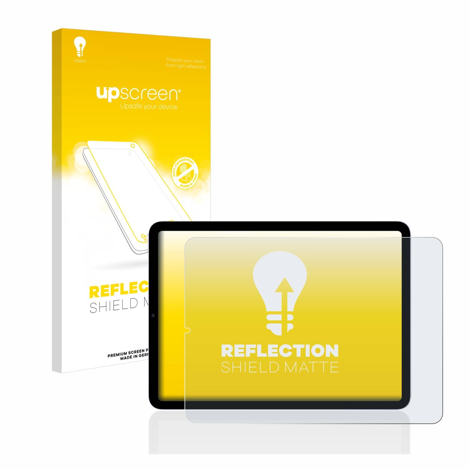 upscreen Schutzfolie für Apple iPad Air 5 2022 (5. Gen.) Folie Matt Entspiegelt Anti-Reflex-0