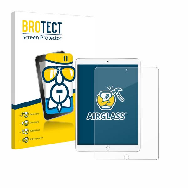BROTECT Schutzglas für Apple iPad Air 2019 (3. Gen.) Schutzfolie Panzer Folie Glas Display Schutz klar
