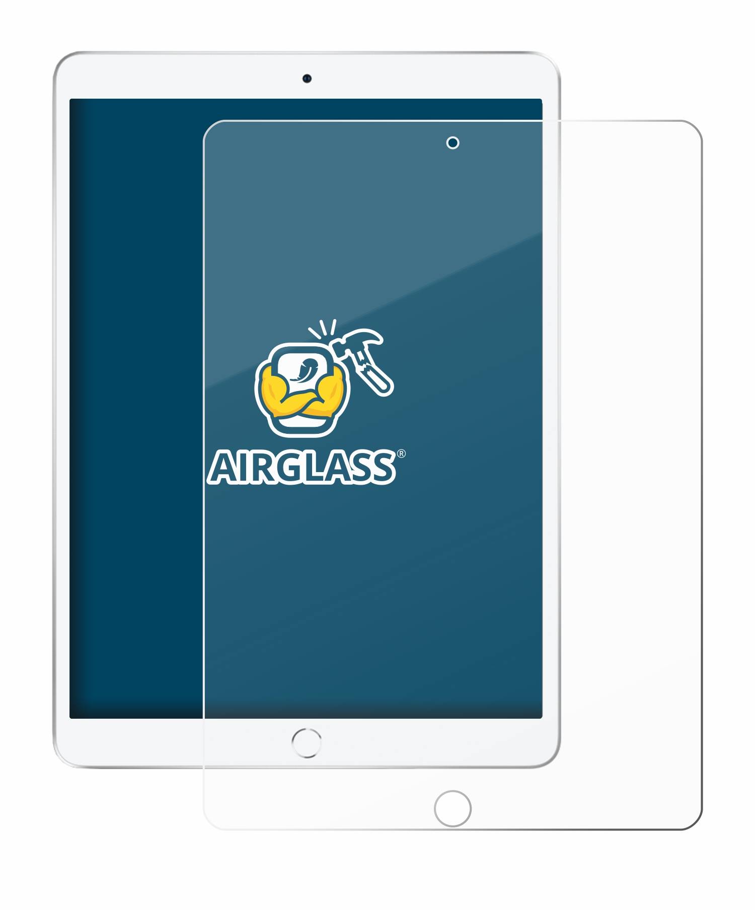 BROTECT Schutzglas für Apple iPad Air 2019 (3. Gen.) Schutzfolie Panzer Folie Glas Display Schutz klar-4