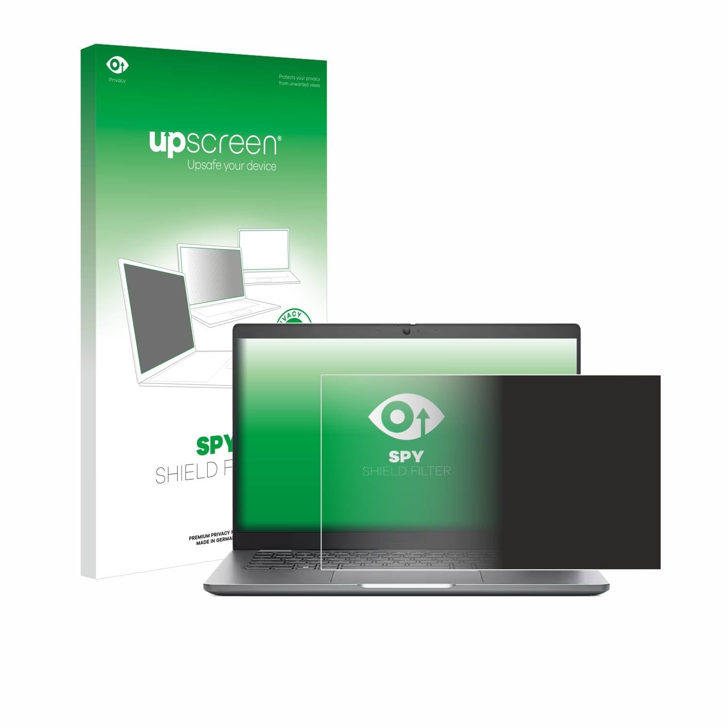 upscreen Blickschutzfilter für Dell Latitude 5340 Laptop Blaulichtfilter Sichtschutz Privacy Anti Spy abnehmbar-0