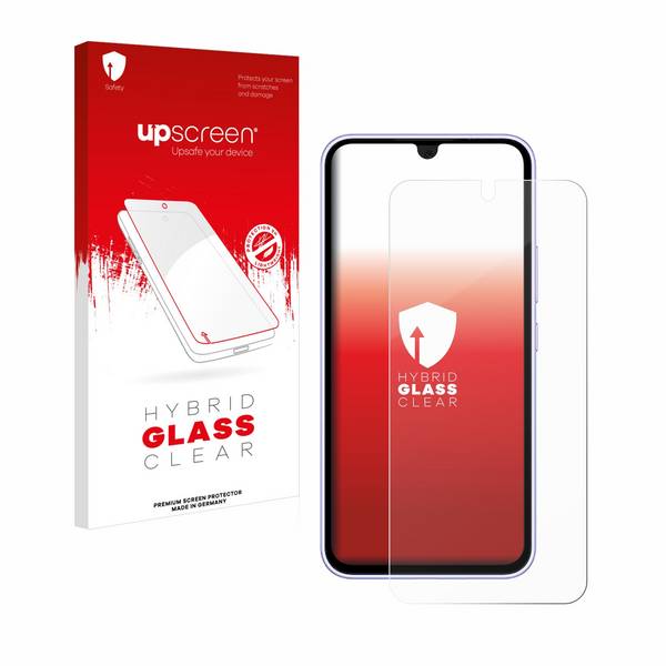 upscreen Schutzglas für Samsung Galaxy A54 5G (case-friendly) Schutzfolie Panzer Folie Glas Display Schutz klar