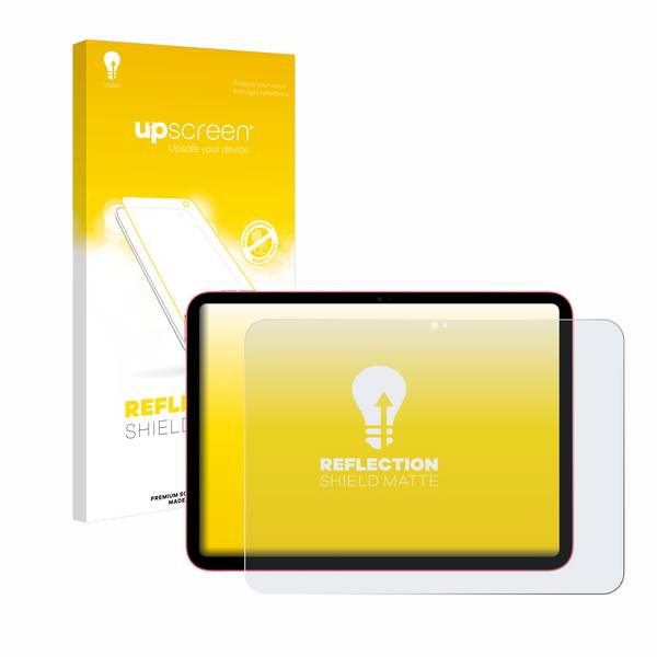upscreen Schutzfolie für Apple iPad 10.9" 2022 (10. Gen.) Folie Matt Entspiegelt Anti-Reflex