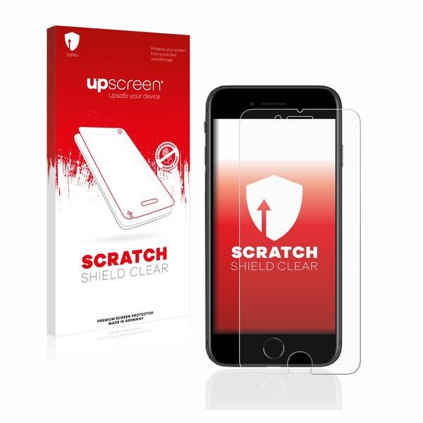 upscreen Schutzfolie für Apple iPhone SE 2 / SE 3 Kratzschutz Anti-Fingerprint Klar