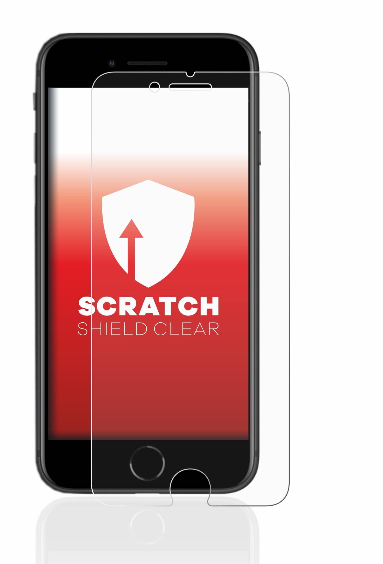upscreen Schutzfolie für Apple iPhone SE 2 / SE 3 Kratzschutz Anti-Fingerprint Klar-3