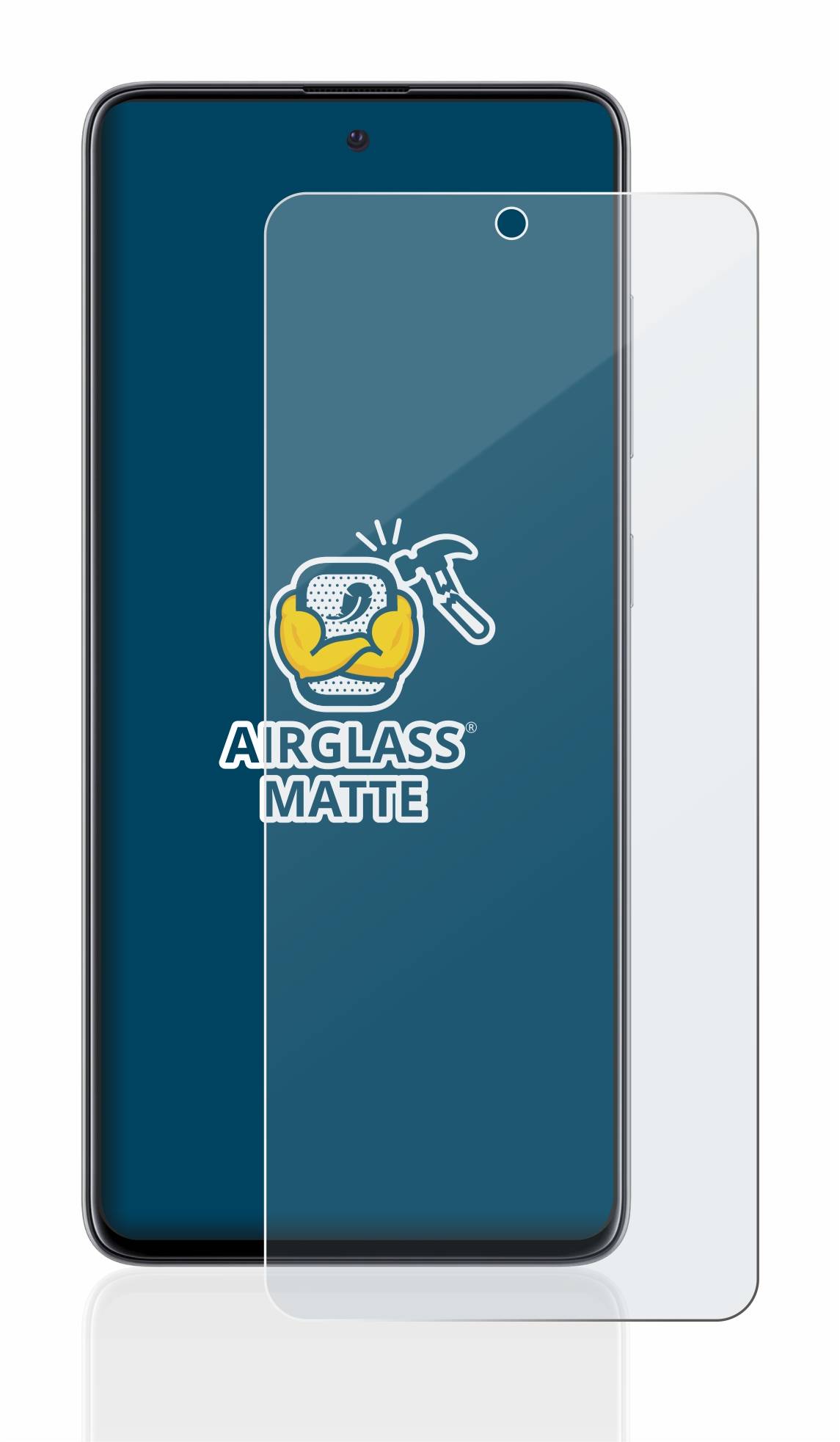 BROTECT Entspiegelungs Schutzglas für Samsung Galaxy A51 Schutzfolie Panzer Folie Glas Display Schutz matt-4
