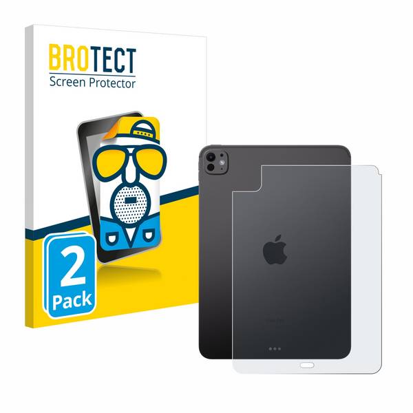 2x BROTECT Entspiegelungs-Folie für Apple iPad Pro 11 2024 (Rückseite)