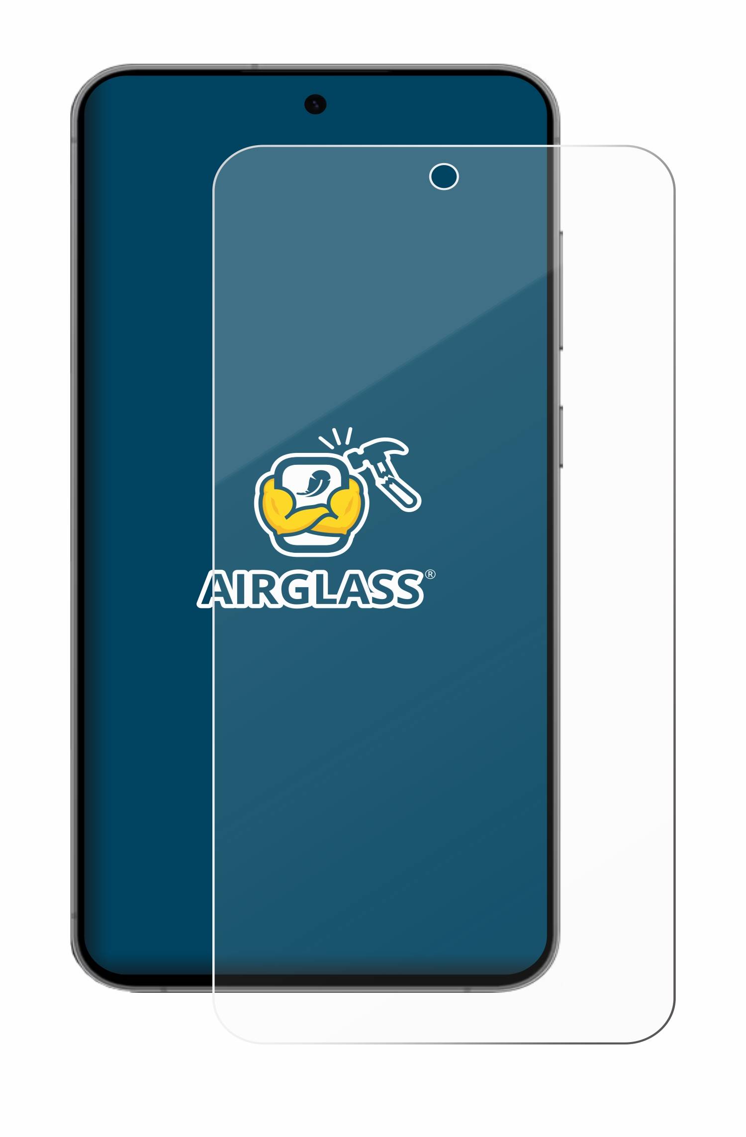 BROTECT Schutzglas für Samsung Galaxy S24 FE Schutzfolie Panzer Folie Glas Display Schutz klar-4