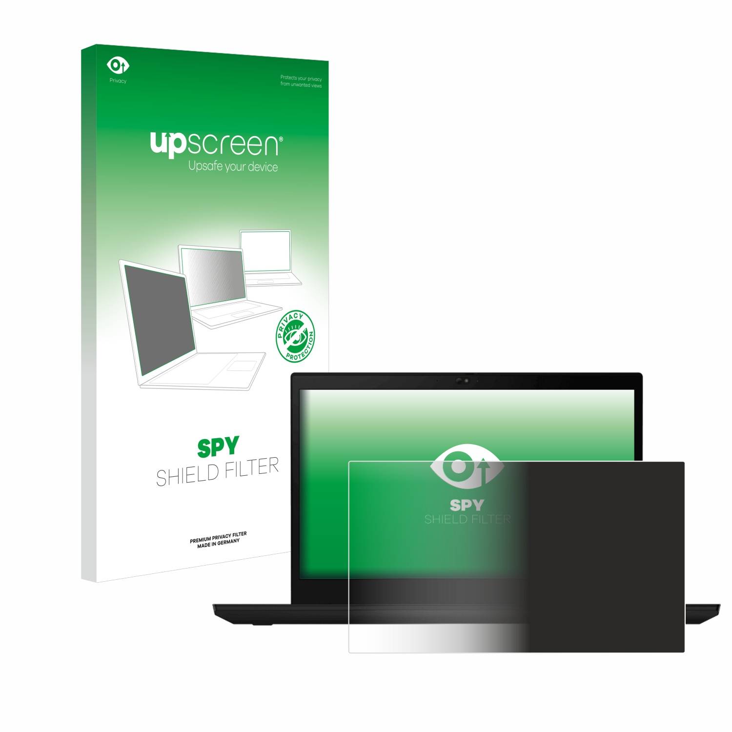 upscreen Blickschutzfilter für Lenovo ThinkPad T14 Gen 1 Blaulichtfilter Sichtschutz Privacy Anti Spy abnehmbar-0