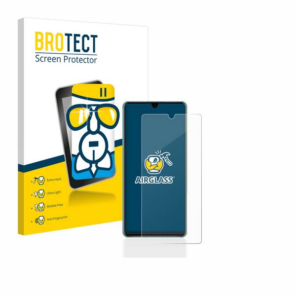 BROTECT Schutzglas für Huawei P30 Schutzfolie Panzer Folie Glas Display Schutz klar
